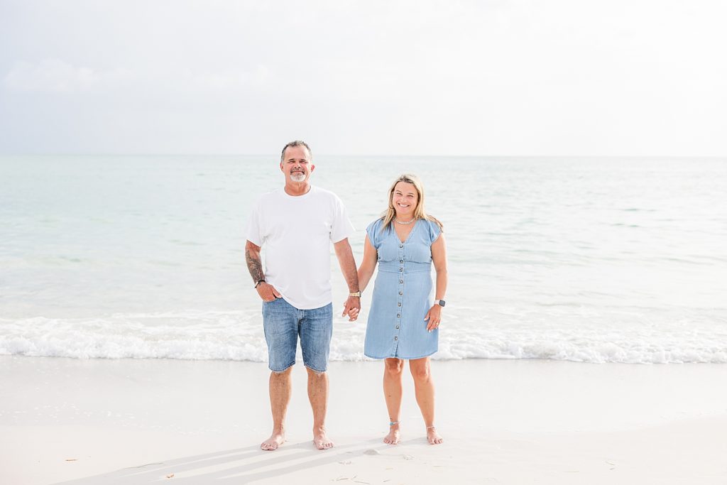 Engagement pictures on Anna Maria Island. 