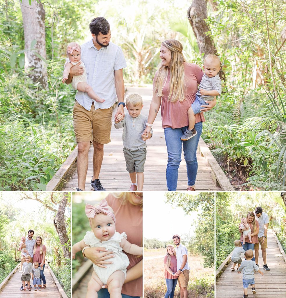 Family Pictures taken in North Fort Myers by Deanna Grace Photography. 