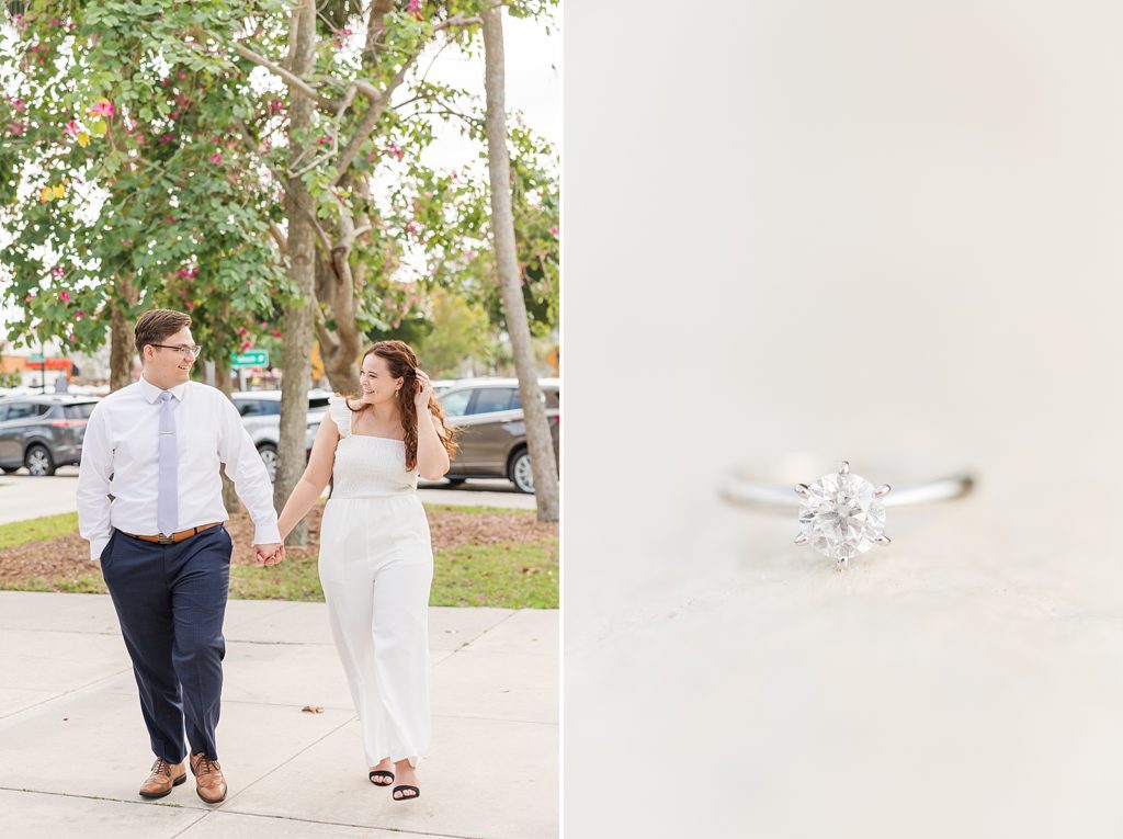 Engagement pictures in Sarasota, Florida. 