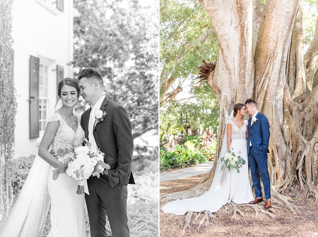 Wedding at Selby Gardens in Sarasota, Florida. 