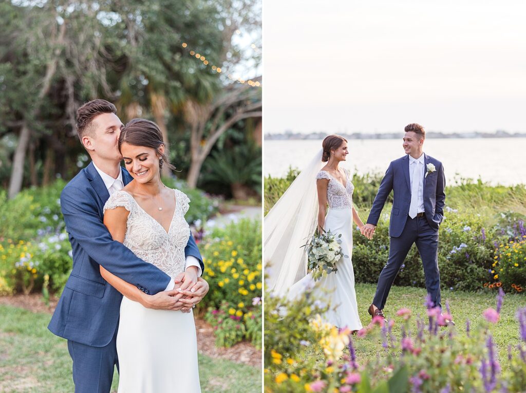 Bride and Groom pictures at Selby Gardens