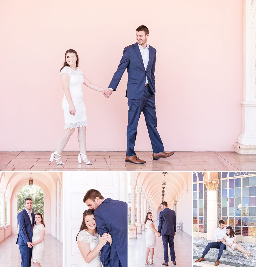Engagement Pictures at The Ringling Museum 