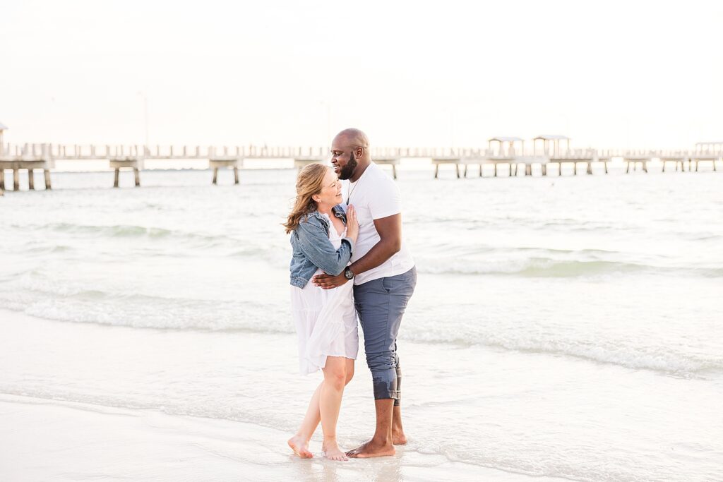 Engagement Pictures at Fort Desoto Beach