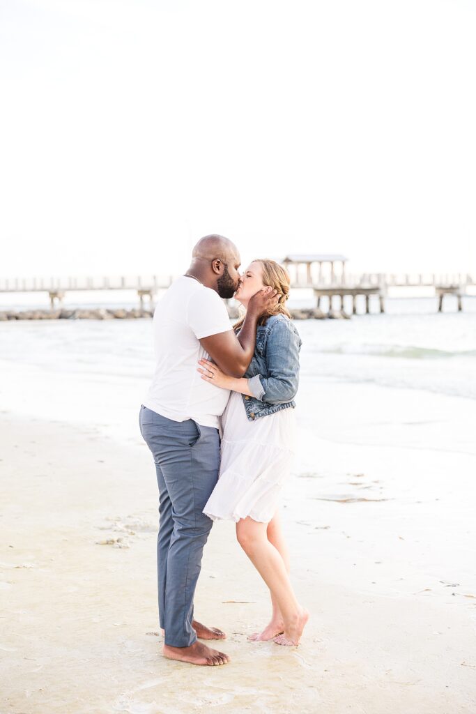 Engagement Pictures at Fort Desoto Beach