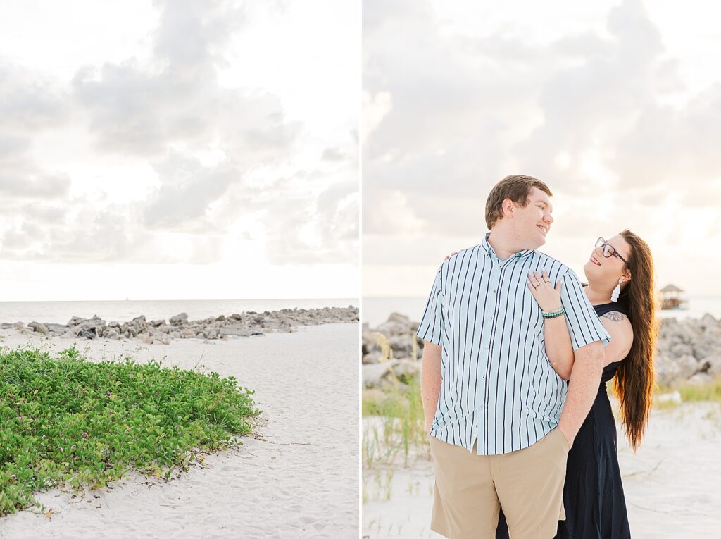 Engagement Session on clearwater beach