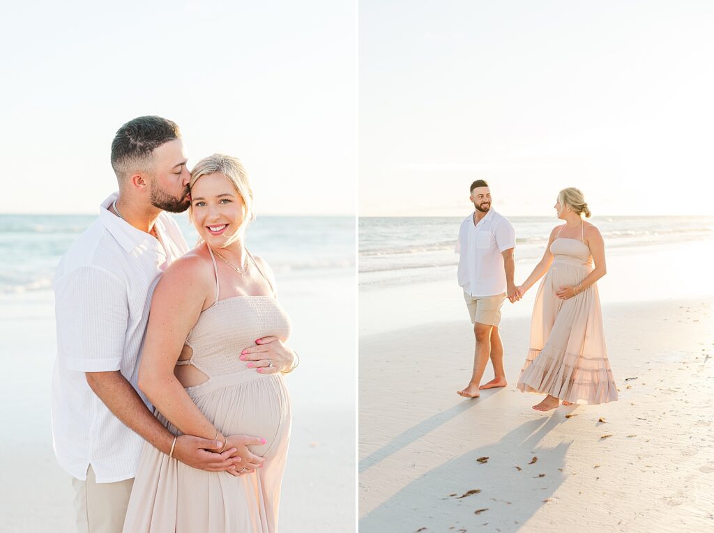 Lido Key Beach maternity pictures. 