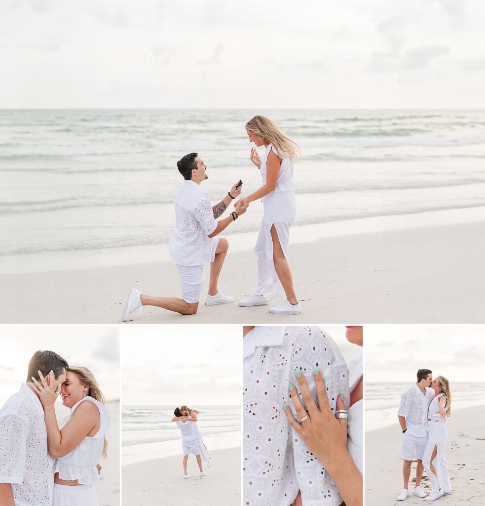 Surprise Proposal on Siesta Key Beach