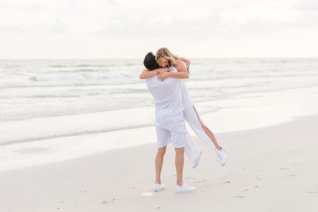 Sarasota Beach Surprise Proposal
