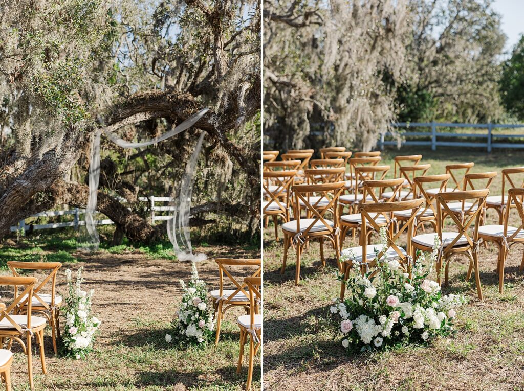 Sarasota outdoor wedding.