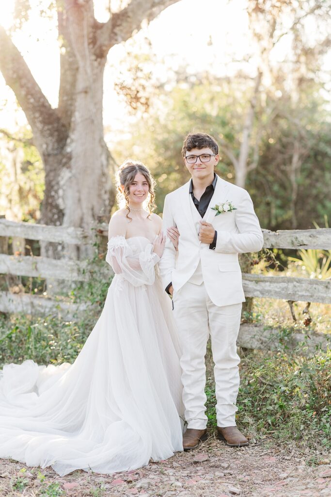 Sarasota outdoor wedding photographer
