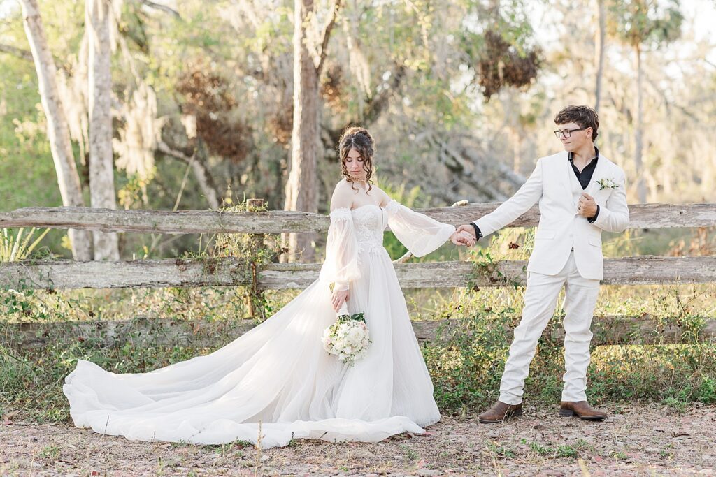 Sarasota outdoor wedding.