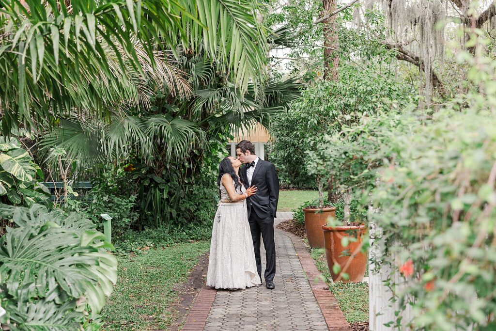 bride and groom at Shangri-La Springs