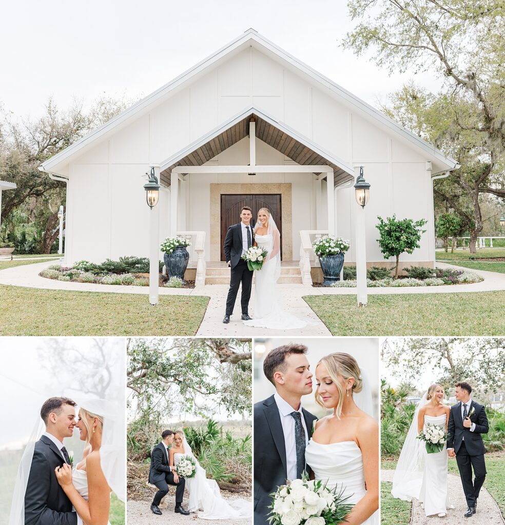 Wedding at The Hudson Manor at Diamond C Ranch in Myakka, Florida.