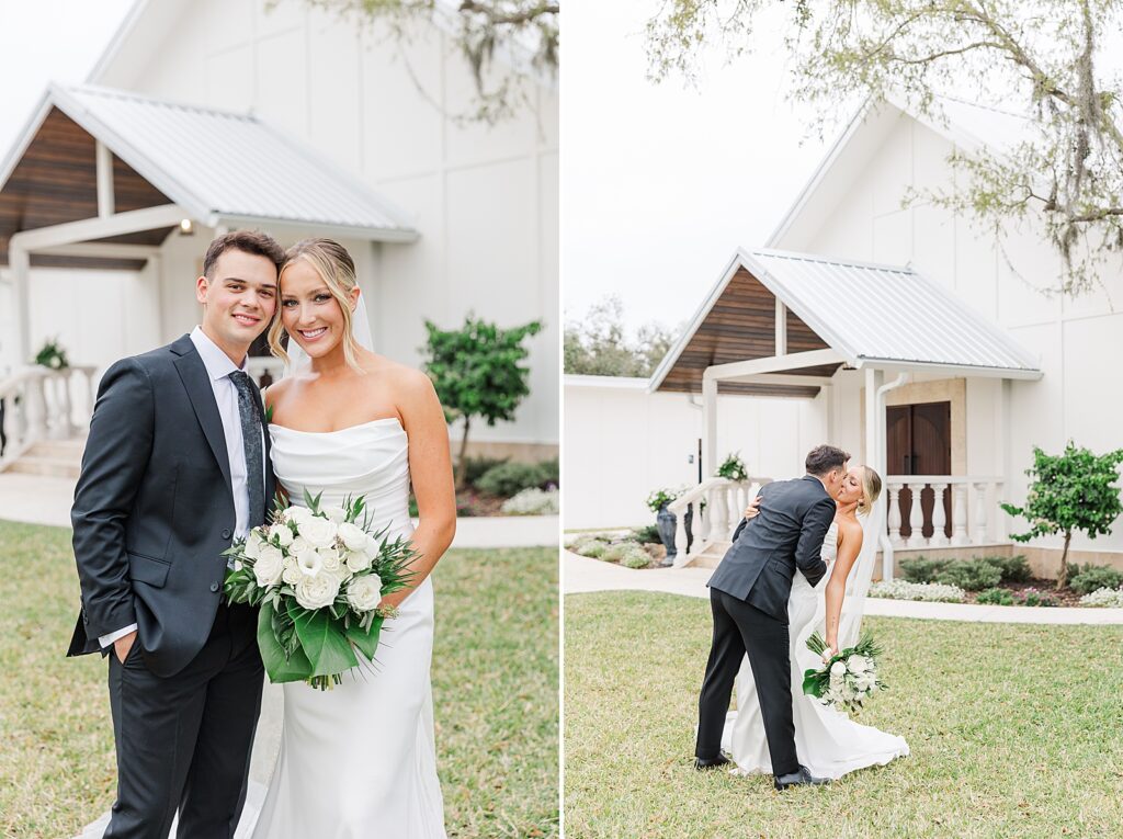 Bride and Groom Pictures at Hudson Manor at Diamond C Ranch.
