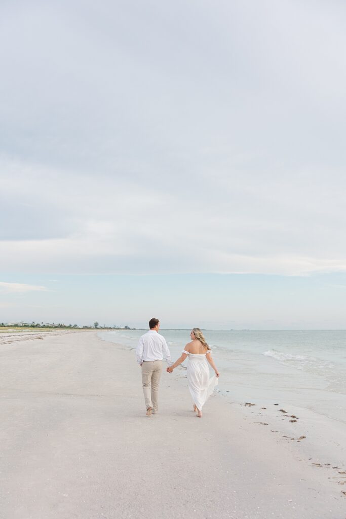 st pete beach engagement session