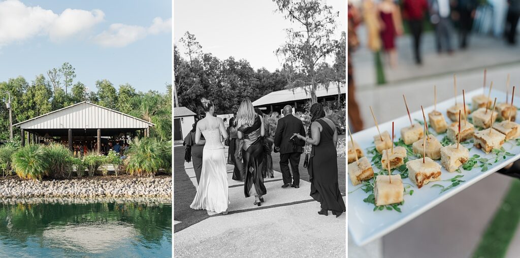 cocktail hour at Corkscrew Weddings & Winery